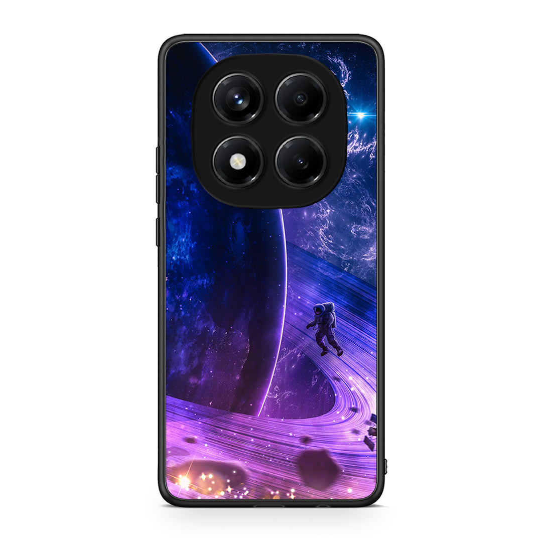 Xiaomi Redmi Note 14 Pro 4G Lost Astronaut θήκη από τη Smartfits με σχέδιο στο πίσω μέρος και μαύρο περίβλημα | Smartphone case with colorful back and black bezels by Smartfits