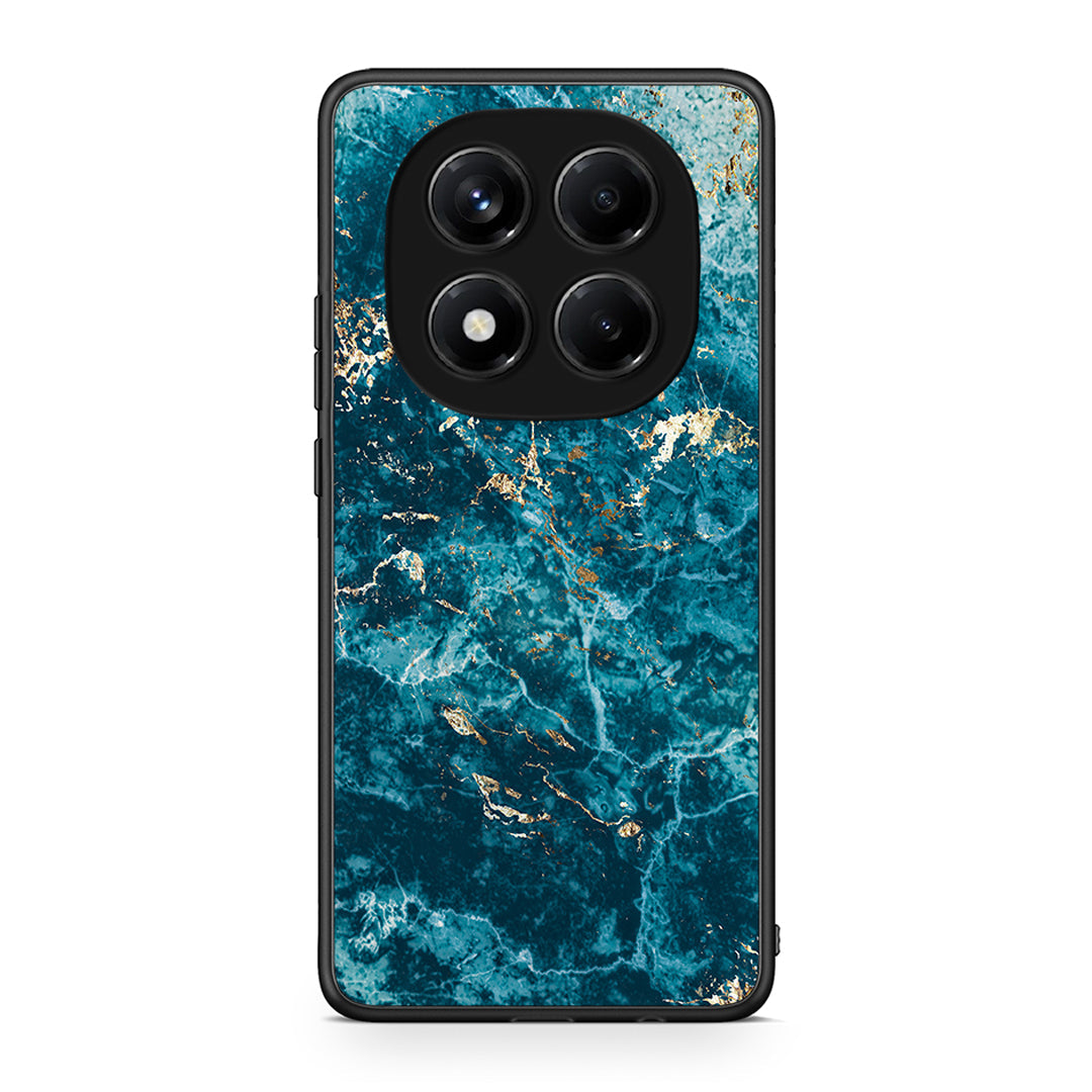 Xiaomi Redmi Note 14 Pro 4G Marble Blue θήκη από τη Smartfits με σχέδιο στο πίσω μέρος και μαύρο περίβλημα | Smartphone case with colorful back and black bezels by Smartfits