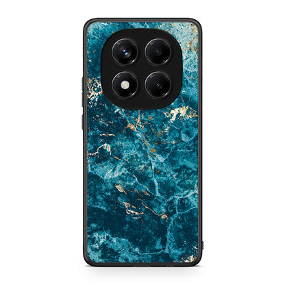 Xiaomi Redmi Note 14 Pro 4G Marble Blue θήκη από τη Smartfits με σχέδιο στο πίσω μέρος και μαύρο περίβλημα | Smartphone case with colorful back and black bezels by Smartfits