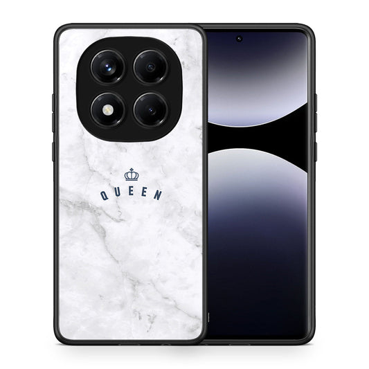 Θήκη Xiaomi Redmi Note 14 Pro 4G Queen Marble από τη Smartfits με σχέδιο στο πίσω μέρος και μαύρο περίβλημα | Xiaomi Redmi Note 14 Pro 4G Queen Marble case with colorful back and black bezels