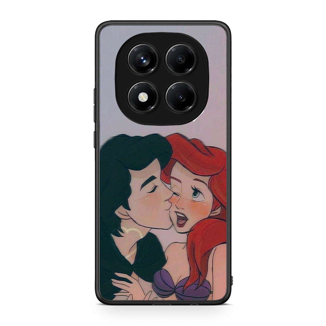 Xiaomi Redmi Note 14 Pro 4G Mermaid Love Θήκη Αγίου Βαλεντίνου από τη Smartfits με σχέδιο στο πίσω μέρος και μαύρο περίβλημα | Smartphone case with colorful back and black bezels by Smartfits
