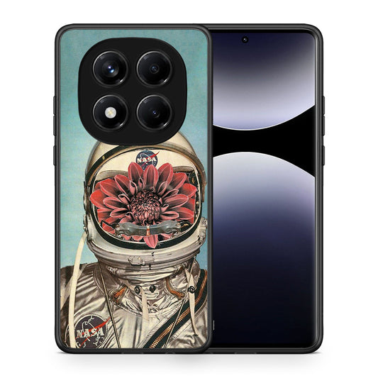 Θήκη Xiaomi Redmi Note 14 Pro 4G Nasa Bloom από τη Smartfits με σχέδιο στο πίσω μέρος και μαύρο περίβλημα | Xiaomi Redmi Note 14 Pro 4G Nasa Bloom case with colorful back and black bezels