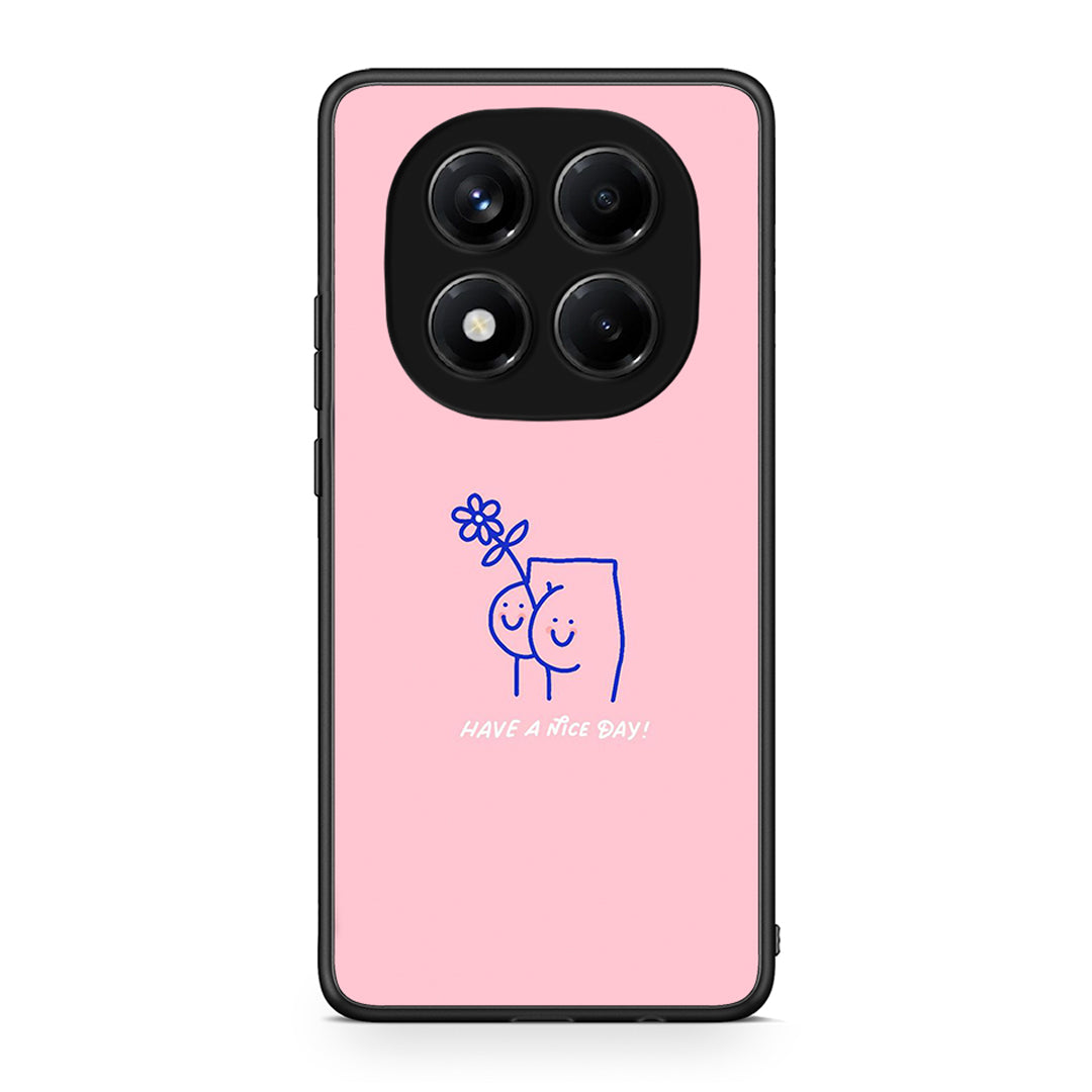 Xiaomi Redmi Note 14 Pro 4G Nice Day θήκη από τη Smartfits με σχέδιο στο πίσω μέρος και μαύρο περίβλημα | Smartphone case with colorful back and black bezels by Smartfits