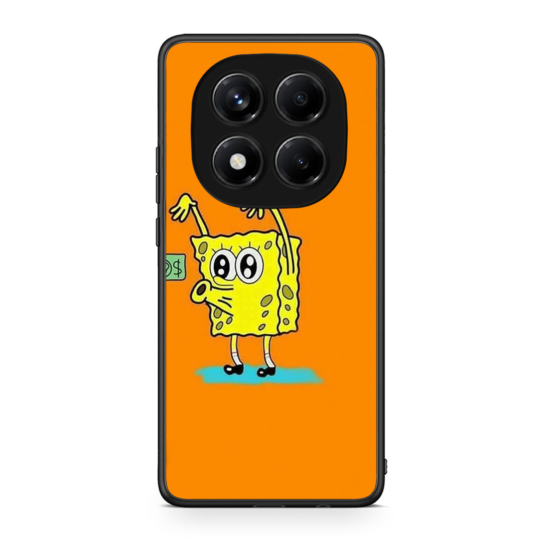 Xiaomi Redmi Note 14 Pro 4G No Money 2 Θήκη Αγίου Βαλεντίνου από τη Smartfits με σχέδιο στο πίσω μέρος και μαύρο περίβλημα | Smartphone case with colorful back and black bezels by Smartfits