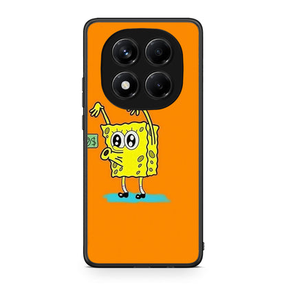 Xiaomi Redmi Note 14 Pro 4G No Money 2 Θήκη Αγίου Βαλεντίνου από τη Smartfits με σχέδιο στο πίσω μέρος και μαύρο περίβλημα | Smartphone case with colorful back and black bezels by Smartfits