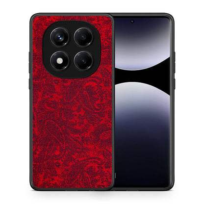 Θήκη Xiaomi Redmi Note 14 Pro 4G Paisley Cashmere από τη Smartfits με σχέδιο στο πίσω μέρος και μαύρο περίβλημα | Xiaomi Redmi Note 14 Pro 4G Paisley Cashmere case with colorful back and black bezels