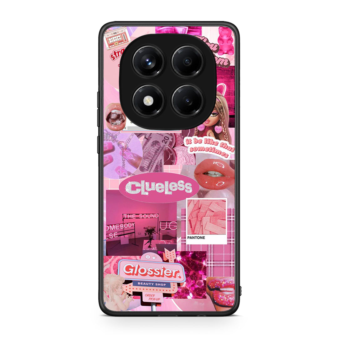 Xiaomi Redmi Note 14 Pro 4G Pink Love Θήκη Αγίου Βαλεντίνου από τη Smartfits με σχέδιο στο πίσω μέρος και μαύρο περίβλημα | Smartphone case with colorful back and black bezels by Smartfits