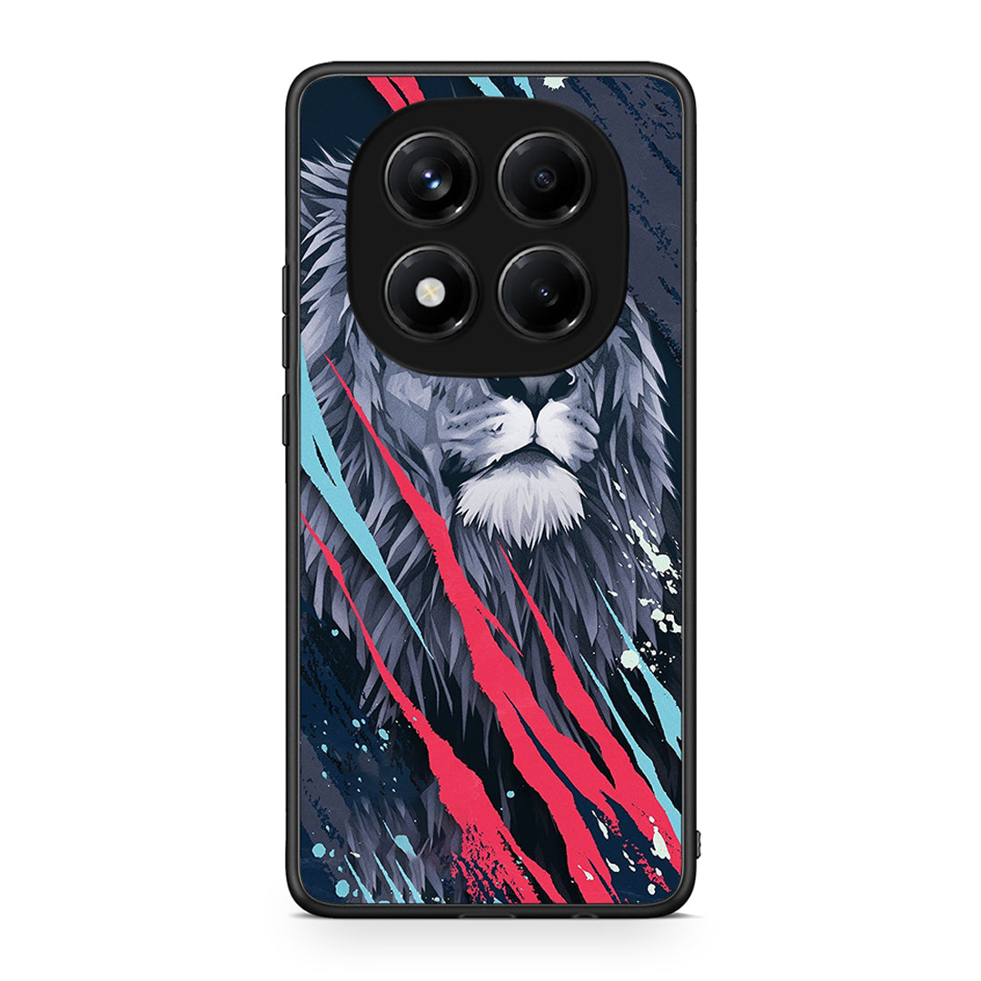 4 - Xiaomi Redmi Note 14 Pro 4G Lion Designer PopArt case, cover, bumper