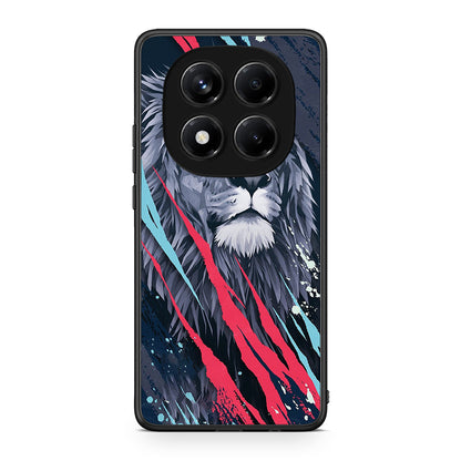 4 - Xiaomi Redmi Note 14 Pro 4G Lion Designer PopArt case, cover, bumper