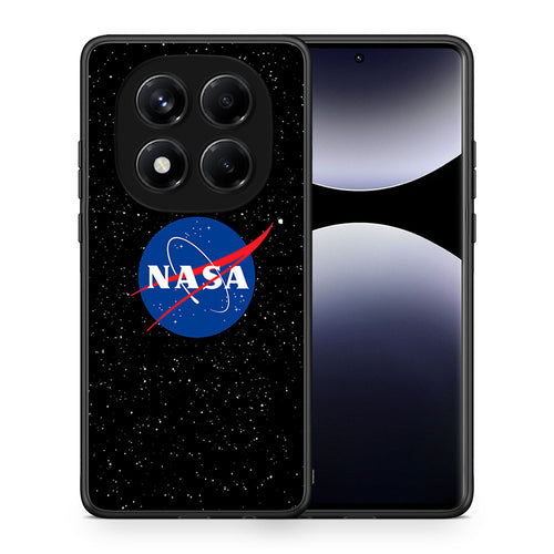 Θήκη Xiaomi Redmi Note 14 Pro 4G NASA PopArt από τη Smartfits με σχέδιο στο πίσω μέρος και μαύρο περίβλημα | Xiaomi Redmi Note 14 Pro 4G NASA PopArt case with colorful back and black bezels