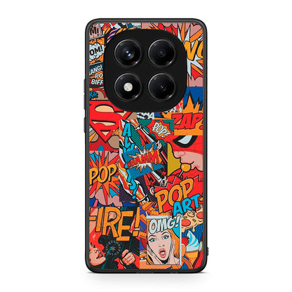 Xiaomi Redmi Note 14 Pro 4G PopArt OMG θήκη από τη Smartfits με σχέδιο στο πίσω μέρος και μαύρο περίβλημα | Smartphone case with colorful back and black bezels by Smartfits