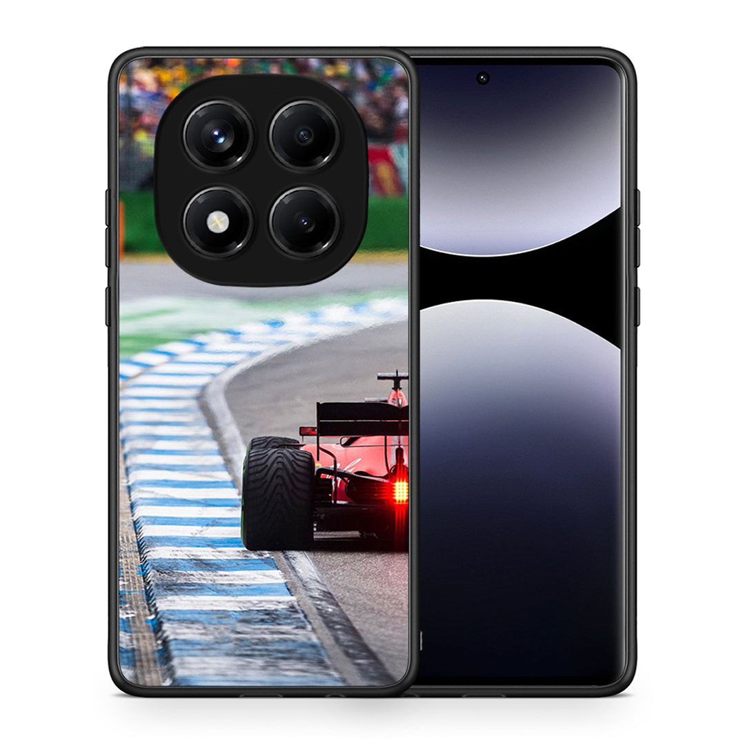 Θήκη Xiaomi Redmi Note 14 Pro 4G Racing Vibes από τη Smartfits με σχέδιο στο πίσω μέρος και μαύρο περίβλημα | Xiaomi Redmi Note 14 Pro 4G Racing Vibes case with colorful back and black bezels