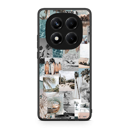 Xiaomi Redmi Note 14 Pro 4G Retro Beach Life Θήκη από τη Smartfits με σχέδιο στο πίσω μέρος και μαύρο περίβλημα | Smartphone case with colorful back and black bezels by Smartfits