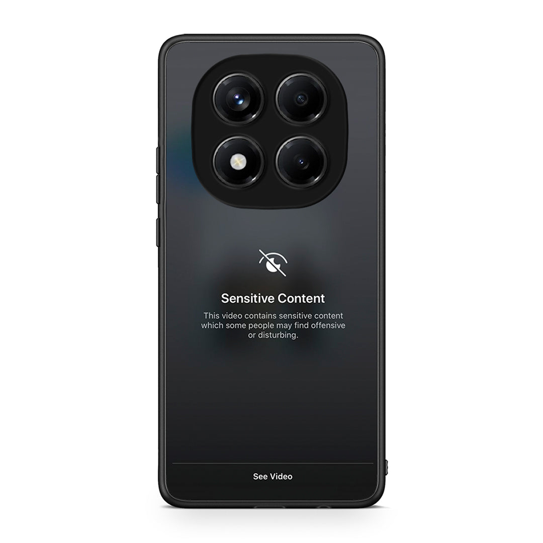 Xiaomi Redmi Note 14 Pro 4G Sensitive Content θήκη από τη Smartfits με σχέδιο στο πίσω μέρος και μαύρο περίβλημα | Smartphone case with colorful back and black bezels by Smartfits