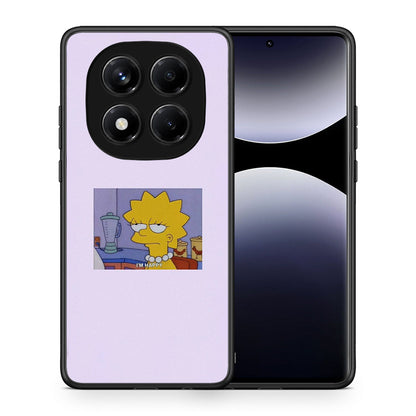 Θήκη Xiaomi Redmi Note 14 Pro 4G So Happy από τη Smartfits με σχέδιο στο πίσω μέρος και μαύρο περίβλημα | Xiaomi Redmi Note 14 Pro 4G So Happy case with colorful back and black bezels