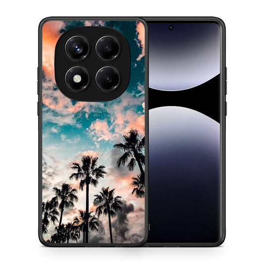 Θήκη Xiaomi Redmi Note 14 Pro 4G Sky Summer από τη Smartfits με σχέδιο στο πίσω μέρος και μαύρο περίβλημα | Xiaomi Redmi Note 14 Pro 4G Sky Summer case with colorful back and black bezels