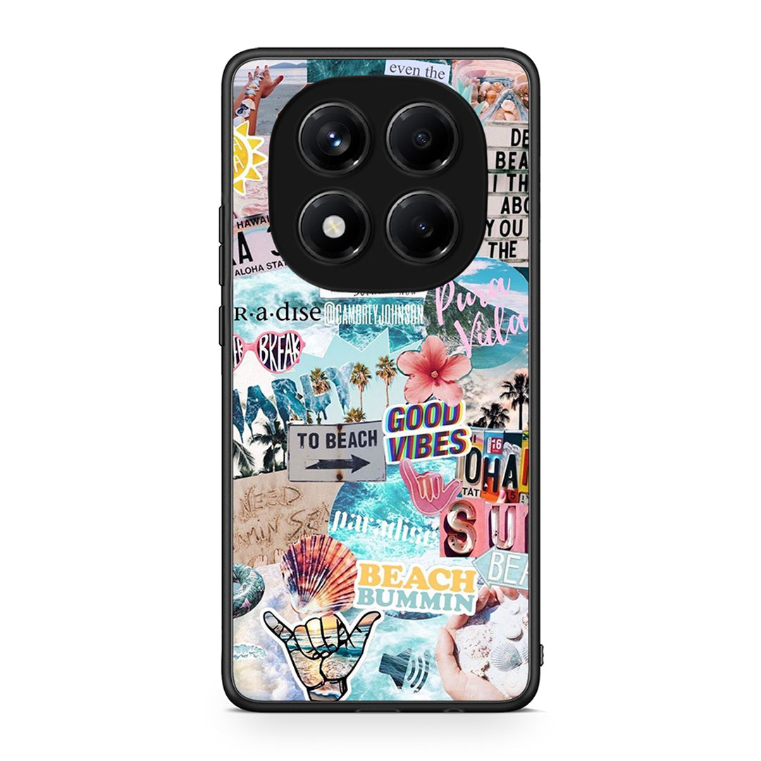 Xiaomi Redmi Note 14 Pro 4G Summer Vibes Θήκη από τη Smartfits με σχέδιο στο πίσω μέρος και μαύρο περίβλημα | Smartphone case with colorful back and black bezels by Smartfits
