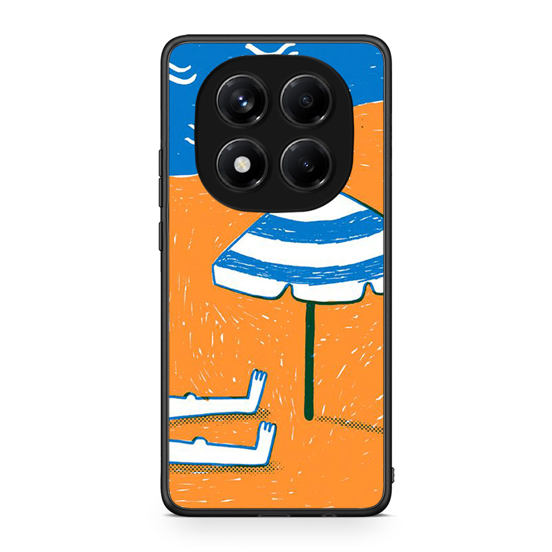 Xiaomi Redmi Note 14 Pro 4G Summering Θήκη από τη Smartfits με σχέδιο στο πίσω μέρος και μαύρο περίβλημα | Smartphone case with colorful back and black bezels by Smartfits