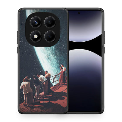 Θήκη Xiaomi Redmi Note 14 Pro 4G Surreal View από τη Smartfits με σχέδιο στο πίσω μέρος και μαύρο περίβλημα | Xiaomi Redmi Note 14 Pro 4G Surreal View case with colorful back and black bezels