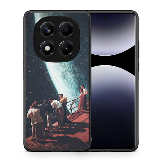 Θήκη Xiaomi Redmi Note 14 Pro 4G Surreal View από τη Smartfits με σχέδιο στο πίσω μέρος και μαύρο περίβλημα | Xiaomi Redmi Note 14 Pro 4G Surreal View case with colorful back and black bezels