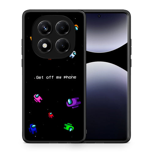 Θήκη Xiaomi Redmi Note 14 Pro 4G AFK Text από τη Smartfits με σχέδιο στο πίσω μέρος και μαύρο περίβλημα | Xiaomi Redmi Note 14 Pro 4G AFK Text case with colorful back and black bezels