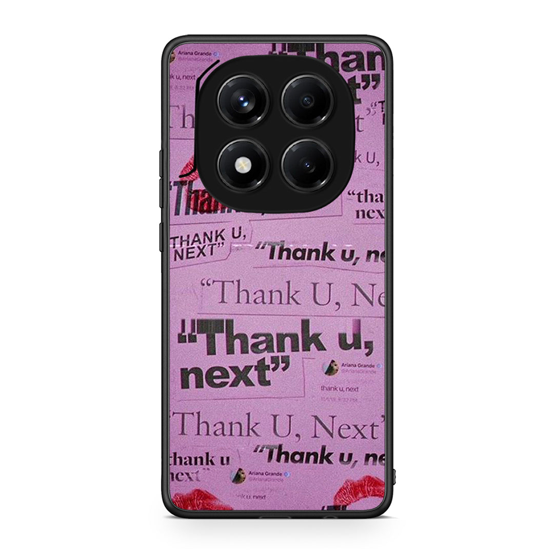 Xiaomi Redmi Note 14 Pro 4G Thank You Next Θήκη Αγίου Βαλεντίνου από τη Smartfits με σχέδιο στο πίσω μέρος και μαύρο περίβλημα | Smartphone case with colorful back and black bezels by Smartfits