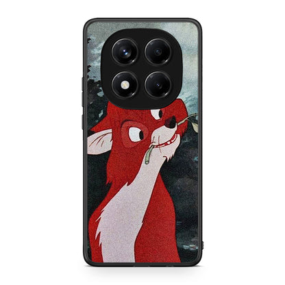 Xiaomi Redmi Note 14 Pro 4G Tod And Vixey Love 1 θήκη από τη Smartfits με σχέδιο στο πίσω μέρος και μαύρο περίβλημα | Smartphone case with colorful back and black bezels by Smartfits