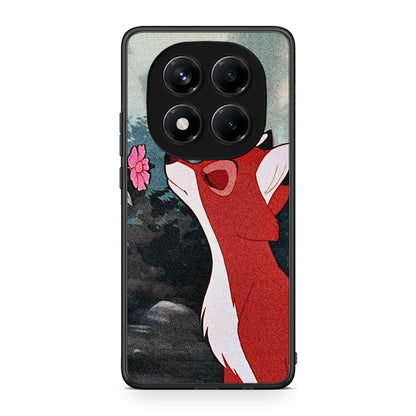 Xiaomi Redmi Note 14 Pro 4G Tod And Vixey Love 2 θήκη από τη Smartfits με σχέδιο στο πίσω μέρος και μαύρο περίβλημα | Smartphone case with colorful back and black bezels by Smartfits