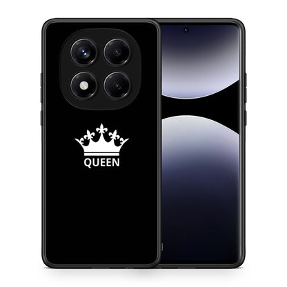 Θήκη Xiaomi Redmi Note 14 Pro 4G Queen Valentine από τη Smartfits με σχέδιο στο πίσω μέρος και μαύρο περίβλημα | Xiaomi Redmi Note 14 Pro 4G Queen Valentine case with colorful back and black bezels