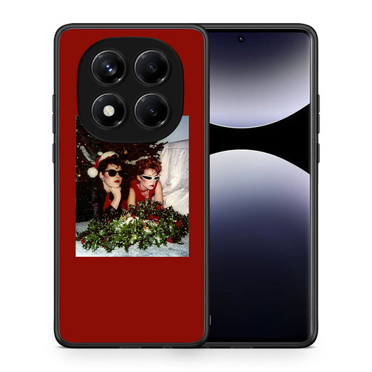 Θήκη Xiaomi Redmi Note 14 Pro 4G Waiting For Xmas από τη Smartfits με σχέδιο στο πίσω μέρος και μαύρο περίβλημα | Xiaomi Redmi Note 14 Pro 4G Waiting For Xmas case with colorful back and black bezels