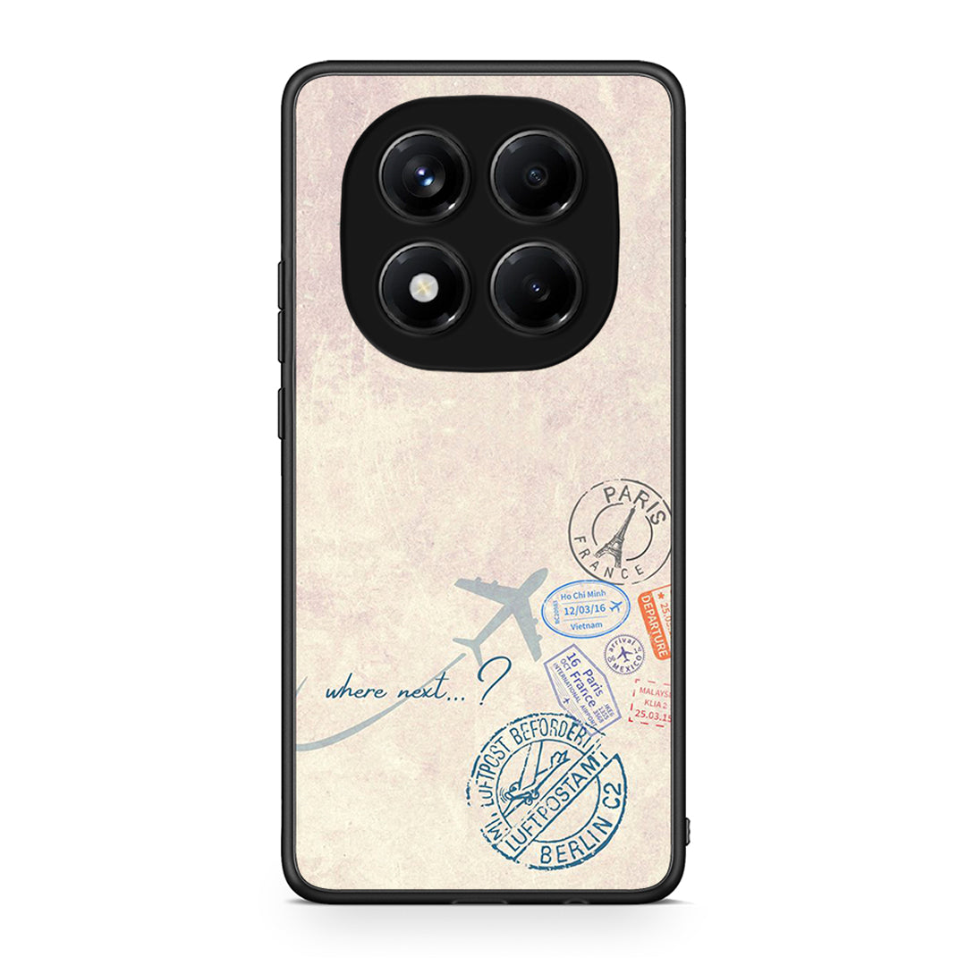 Xiaomi Redmi Note 14 Pro 4G Where Next Θήκη από τη Smartfits με σχέδιο στο πίσω μέρος και μαύρο περίβλημα | Smartphone case with colorful back and black bezels by Smartfits