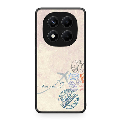Xiaomi Redmi Note 14 Pro 4G Where Next Θήκη από τη Smartfits με σχέδιο στο πίσω μέρος και μαύρο περίβλημα | Smartphone case with colorful back and black bezels by Smartfits