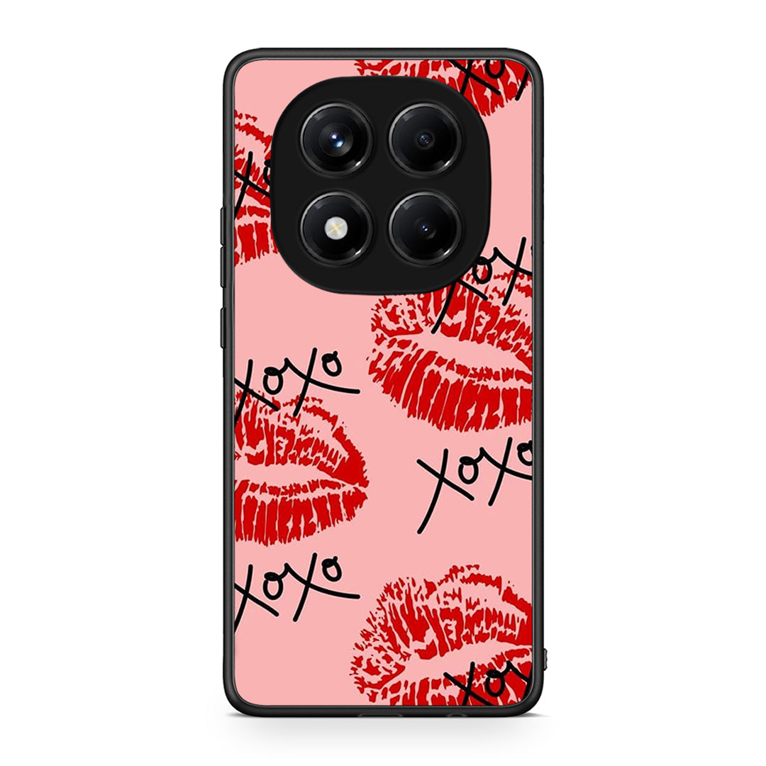 Xiaomi Redmi Note 14 Pro 4G XOXO Lips θήκη από τη Smartfits με σχέδιο στο πίσω μέρος και μαύρο περίβλημα | Smartphone case with colorful back and black bezels by Smartfits