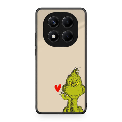 Xiaomi Redmi Note 14 Pro 4G Xmas Grinch θήκη από τη Smartfits με σχέδιο στο πίσω μέρος και μαύρο περίβλημα | Smartphone case with colorful back and black bezels by Smartfits