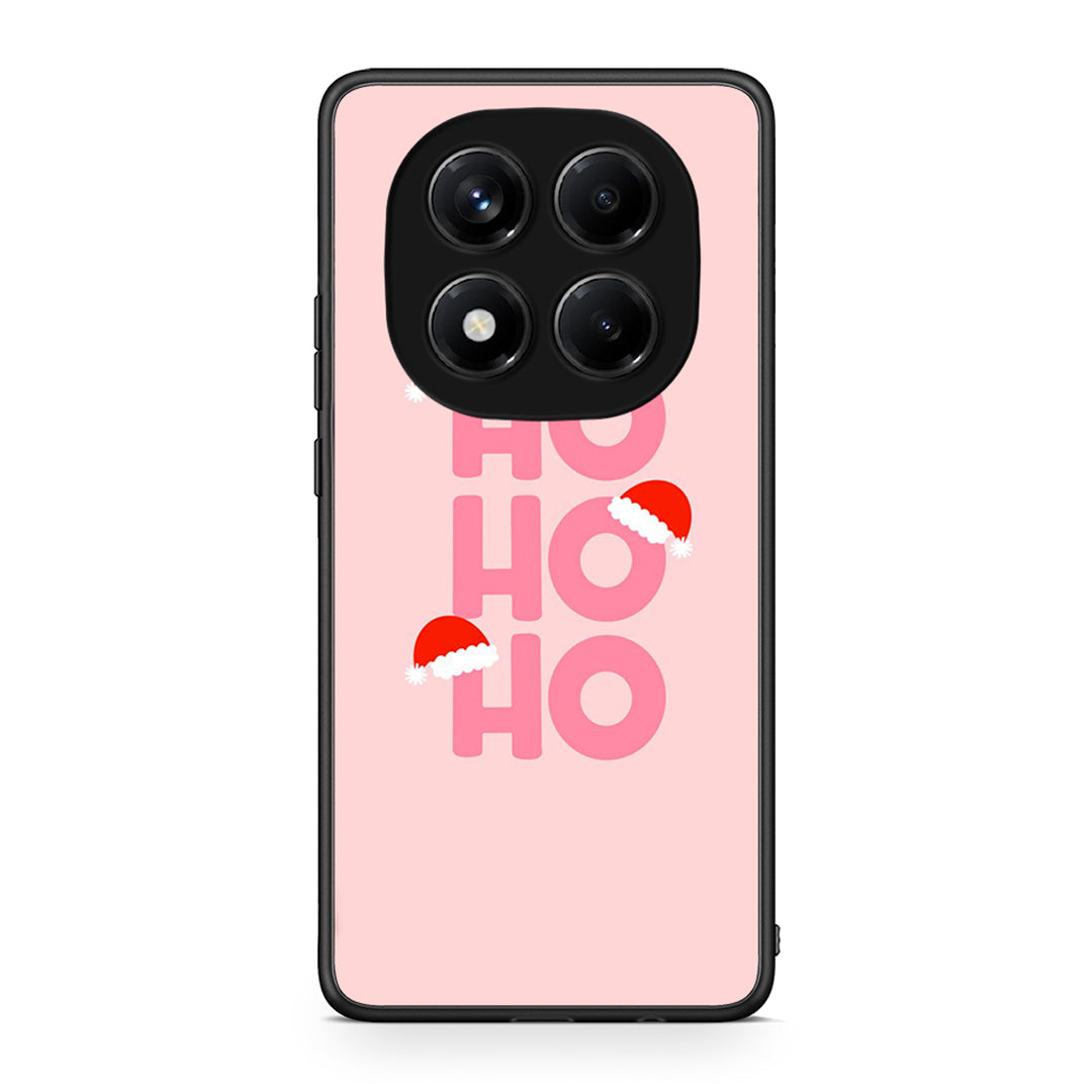 Xiaomi Redmi Note 14 Pro 4G Xmas Ho Ho Ho θήκη από τη Smartfits με σχέδιο στο πίσω μέρος και μαύρο περίβλημα | Smartphone case with colorful back and black bezels by Smartfits