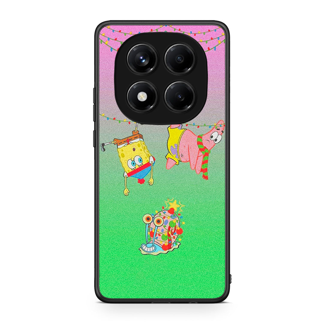 Xiaomi Redmi Note 14 Pro 4G Xmas Lights θήκη από τη Smartfits με σχέδιο στο πίσω μέρος και μαύρο περίβλημα | Smartphone case with colorful back and black bezels by Smartfits