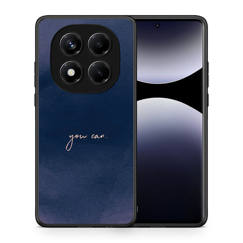 Θήκη Xiaomi Redmi Note 14 Pro 4G You Can από τη Smartfits με σχέδιο στο πίσω μέρος και μαύρο περίβλημα | Xiaomi Redmi Note 14 Pro 4G You Can case with colorful back and black bezels