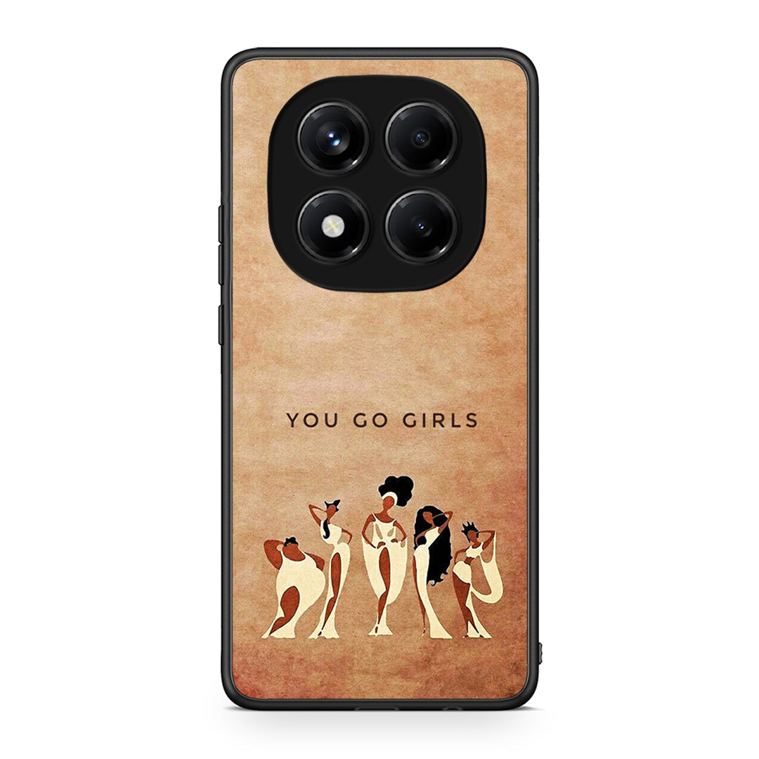 Xiaomi Redmi Note 14 Pro 4G You Go Girl θήκη από τη Smartfits με σχέδιο στο πίσω μέρος και μαύρο περίβλημα | Smartphone case with colorful back and black bezels by Smartfits