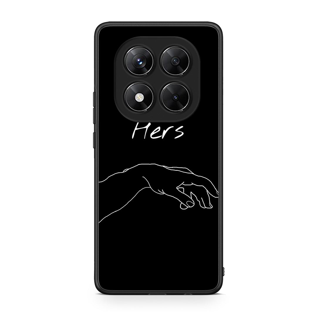 Xiaomi Redmi Note 14 Pro 5G / Poco X7 Aeshetic Love 1 Θήκη Αγίου Βαλεντίνου από τη Smartfits με σχέδιο στο πίσω μέρος και μαύρο περίβλημα | Smartphone case with colorful back and black bezels by Smartfits