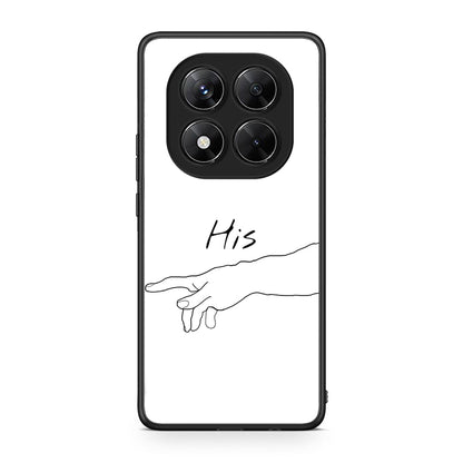 Xiaomi Redmi Note 14 Pro 5G / Poco X7 Aeshetic Love 2 Θήκη Αγίου Βαλεντίνου από τη Smartfits με σχέδιο στο πίσω μέρος και μαύρο περίβλημα | Smartphone case with colorful back and black bezels by Smartfits