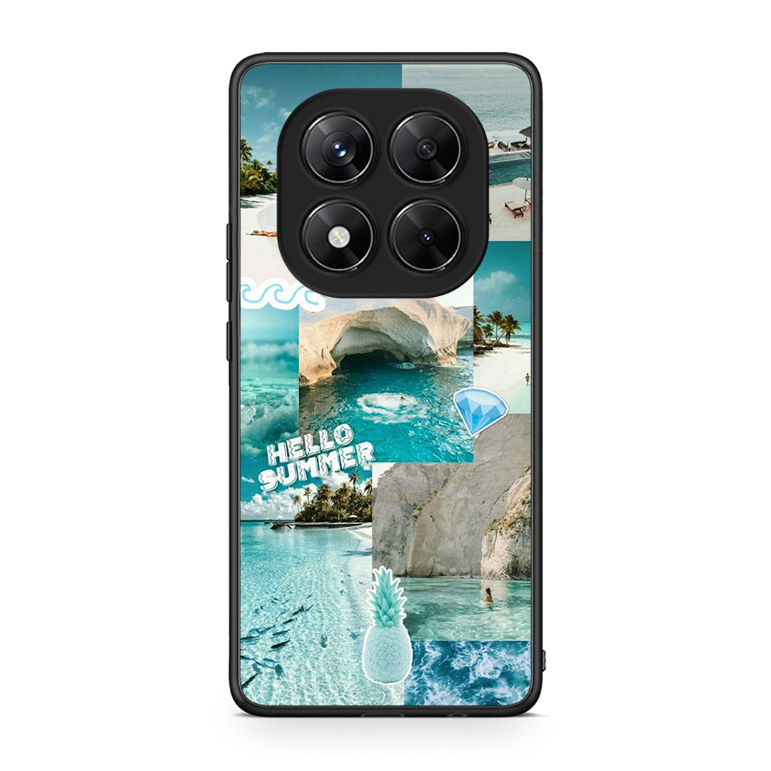 Xiaomi Redmi Note 14 Pro 5G / Poco X7 Aesthetic Summer Θήκη από τη Smartfits με σχέδιο στο πίσω μέρος και μαύρο περίβλημα | Smartphone case with colorful back and black bezels by Smartfits