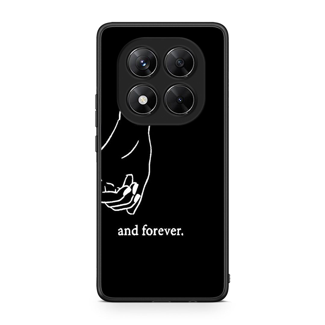 Xiaomi Redmi Note 14 Pro 5G / Poco X7 Always & Forever 2 Θήκη Αγίου Βαλεντίνου από τη Smartfits με σχέδιο στο πίσω μέρος και μαύρο περίβλημα | Smartphone case with colorful back and black bezels by Smartfits