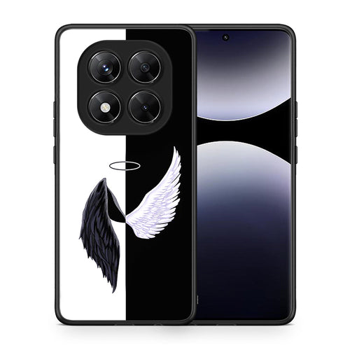Θήκη Xiaomi Redmi Note 14 Pro 5G / Poco X7 Angels Demons από τη Smartfits με σχέδιο στο πίσω μέρος και μαύρο περίβλημα | Xiaomi Redmi Note 14 Pro 5G / Poco X7 Angels Demons case with colorful back and black bezels