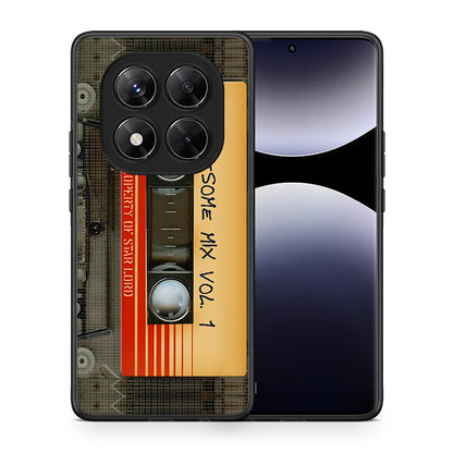Θήκη Xiaomi Redmi Note 14 Pro 5G / Poco X7 Awesome Mix από τη Smartfits με σχέδιο στο πίσω μέρος και μαύρο περίβλημα | Xiaomi Redmi Note 14 Pro 5G / Poco X7 Awesome Mix case with colorful back and black bezels