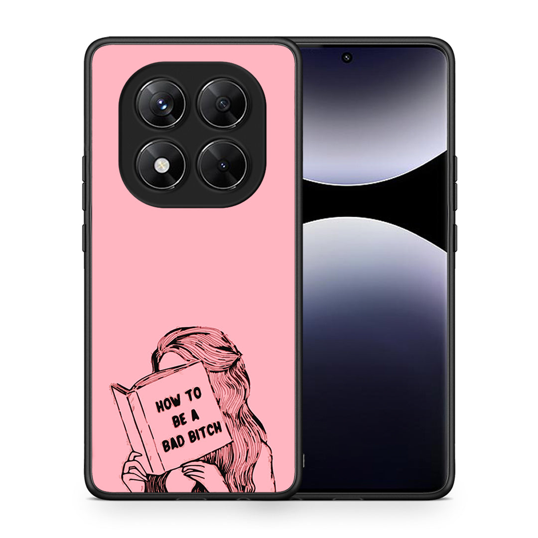 Θήκη Xiaomi Redmi Note 14 Pro 5G / Poco X7 Bad Bitch από τη Smartfits με σχέδιο στο πίσω μέρος και μαύρο περίβλημα | Xiaomi Redmi Note 14 Pro 5G / Poco X7 Bad Bitch case with colorful back and black bezels