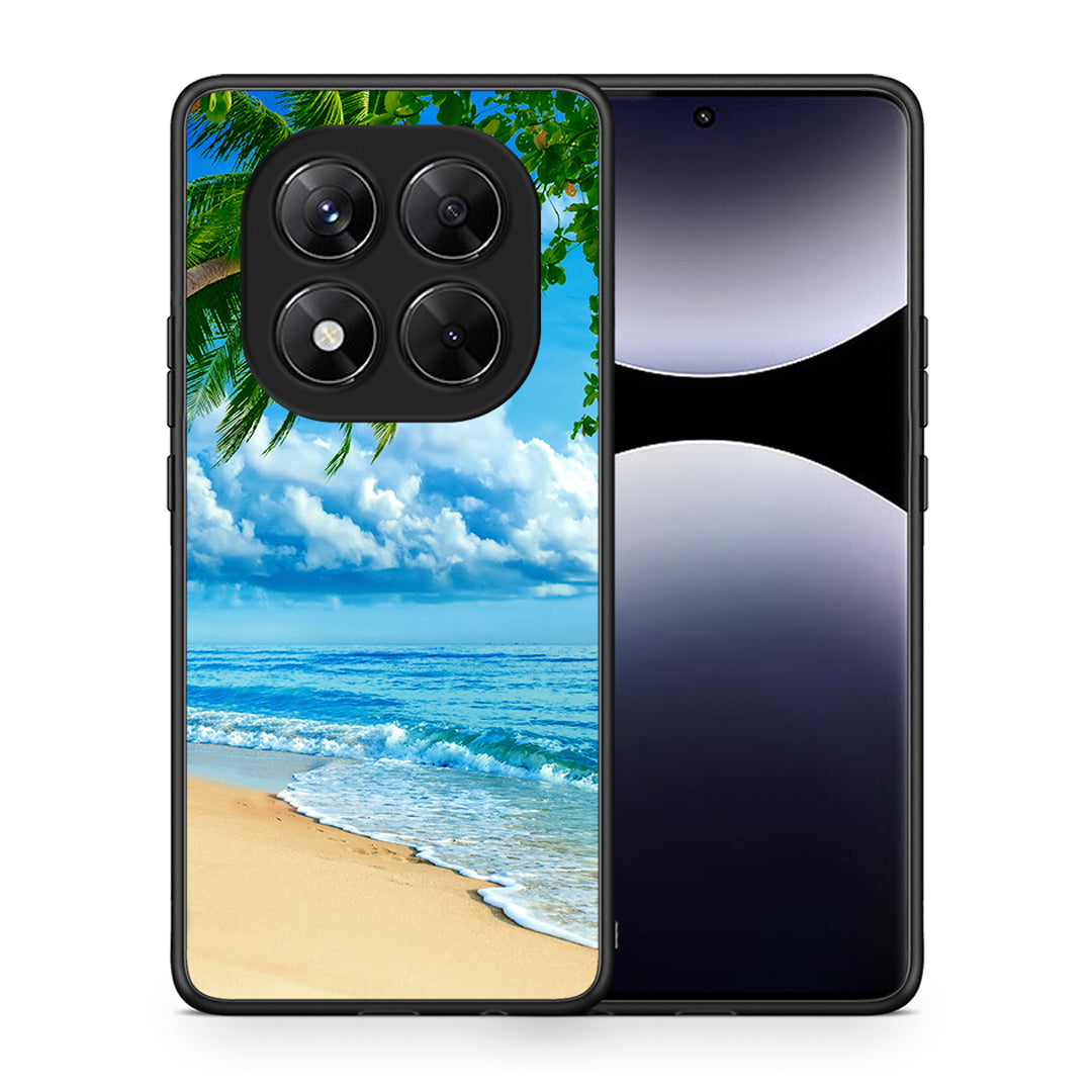 Θήκη Xiaomi Redmi Note 14 Pro 5G / Poco X7 Beautiful Beach από τη Smartfits με σχέδιο στο πίσω μέρος και μαύρο περίβλημα | Xiaomi Redmi Note 14 Pro 5G / Poco X7 Beautiful Beach case with colorful back and black bezels