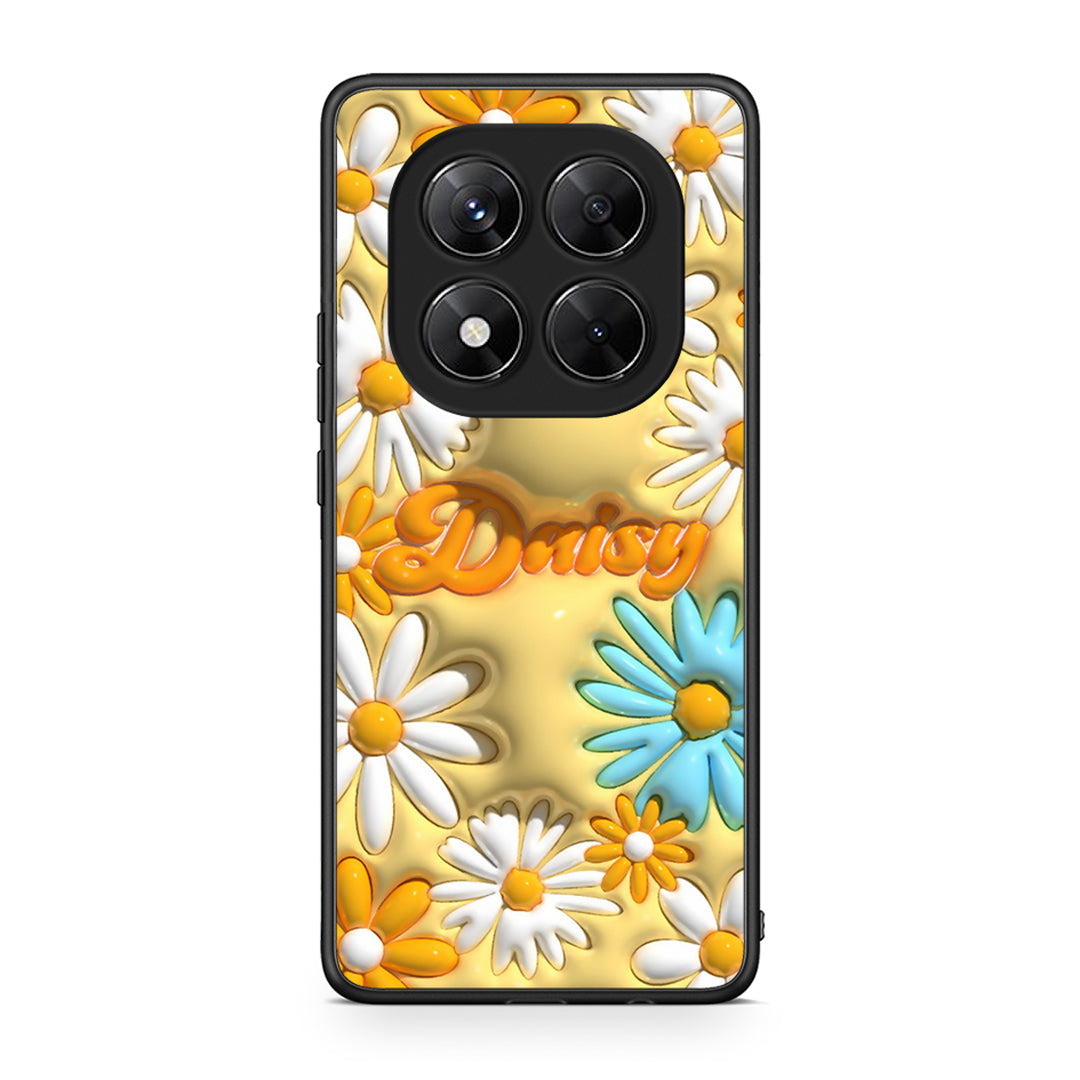 Xiaomi Redmi Note 14 Pro 5G / Poco X7 Bubble Daisies θήκη από τη Smartfits με σχέδιο στο πίσω μέρος και μαύρο περίβλημα | Smartphone case with colorful back and black bezels by Smartfits