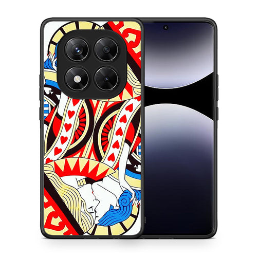 Θήκη Xiaomi Redmi Note 14 Pro 5G / Poco X7 Card Love από τη Smartfits με σχέδιο στο πίσω μέρος και μαύρο περίβλημα | Xiaomi Redmi Note 14 Pro 5G / Poco X7 Card Love case with colorful back and black bezels