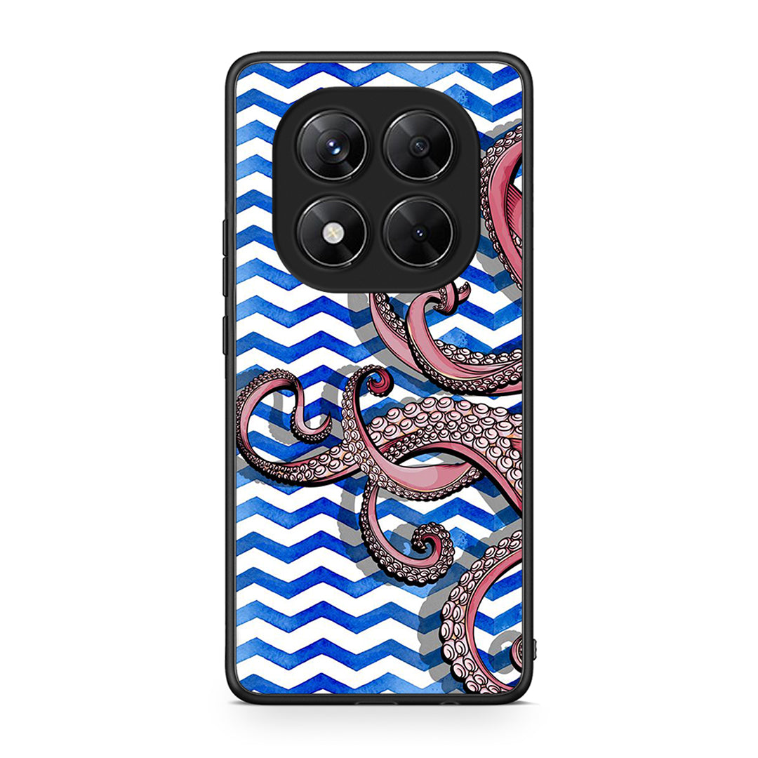 Xiaomi Redmi Note 14 Pro 5G / Poco X7 Chevron Devilfish θήκη από τη Smartfits με σχέδιο στο πίσω μέρος και μαύρο περίβλημα | Smartphone case with colorful back and black bezels by Smartfits
