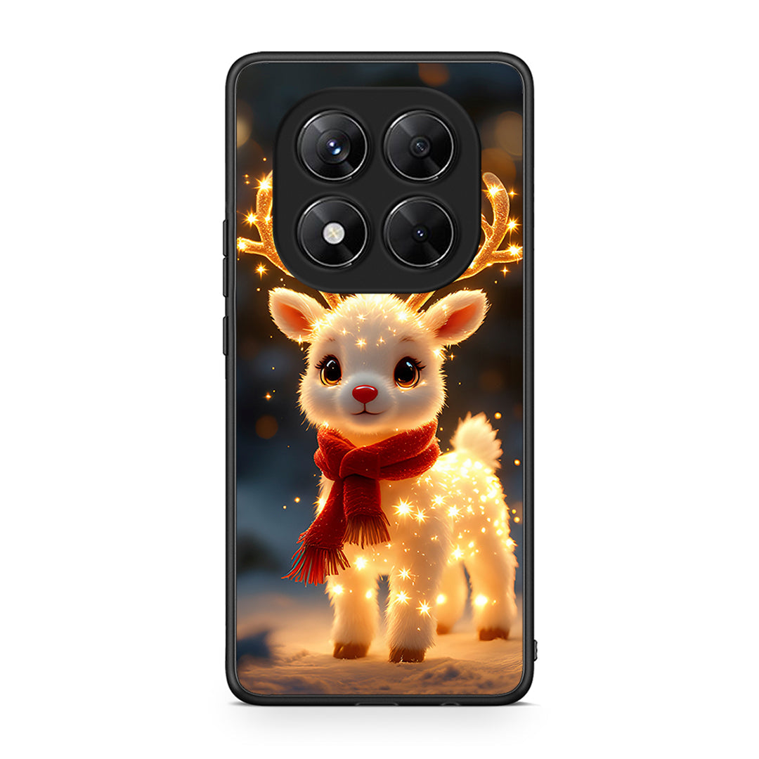 Xiaomi Redmi Note 14 Pro 5G / Poco X7 Christmas Cutie θήκη από τη Smartfits με σχέδιο στο πίσω μέρος και μαύρο περίβλημα | Smartphone case with colorful back and black bezels by Smartfits